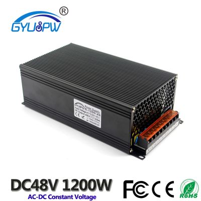【hot】❒◊ DC48V 25A 1200W Small Volume Output Switching power supply for Strip Print 110V 220V 48V SMPS With Motor