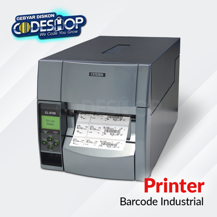 Citizen CLS700 Industrial Printer Label Barcode Direct Thermal