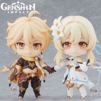 现货genshin ใหม่รูป Traveller Aether Lumine อะนิเมะเกม Genshin Impact ผู้ใหญ่คอลเลกชันรุ่นรูปปั้น Figur