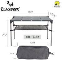 โต๊ะพกพาแบบพับได้ยี่ห้อ Blackdeer รุ่น Geometry Folding Table  (Model BD11717102)