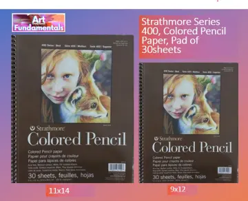 Strathmore Colored Pencil Spiral Paper Pad 9X12-30 Sheets -62477900 :  Office Products 