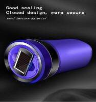 hot！【DT】❁  Car ashtray with solar light and cover，Applicable to audi benz