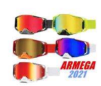 2023 ARMEGA Motocross Dirt Bike Goggles UV Protection Windproof Cycling Ski Snowboard Goggles Safety Sports Glasses dh