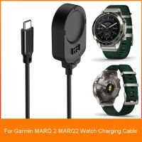 อะแดปเตอร์ชาร์จไฟเหมาะสำหรับ Garmin-Marq 2 USB-แท่นชาร์จ-แท่นยึดสายเคเบิล-ขาตั้ง Smartwatch Holder