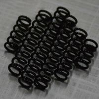 10Pcs Wire Dia 1.2mm Black Y-type Compression Spring 65Mn Steel Spiral Pressure Spring Length 10mm to 50mm Outer Dia 6mm - 20mm Nails Screws Fasteners