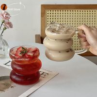 【CW】☍☂☢  Transparent Resistant Glass Mug  Cup Cocktail Beer Drinking Glasses