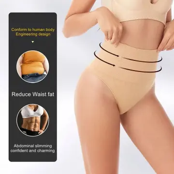 High Waist Tummy Control Panties Women Thong Panty Shaper Slimming  Underwear Butt Lifter Belly Shaping Cincher Brief Body Shaper