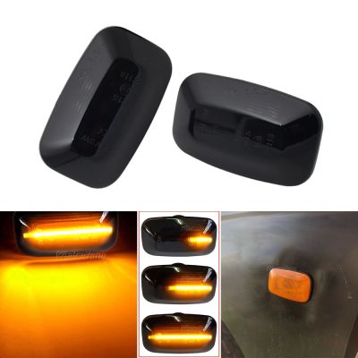 ✹ 1 Pair Sequential Dynamic LED Side Marker Lights Flowing Turn Signal Light For Toyota Land cruiser Landcruiser 70 80 100 Series