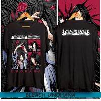 New Fashion Anime DISTRO T-ShirtsMen Women BLEACH UNOHANA T-Shirts 2023