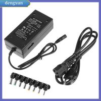 DENGXUN Charger Laptop โน้ตบุ๊คพาวเวอร์ซับพลายคอมพิวเตอร์อะแดปเตอร์ DC 12V-24V ปรับได้ใช้ได้ทั่วไปและเชื่อถือได้