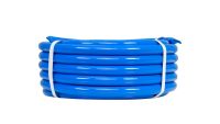 KINGONG HOSE สายยางทึบแสงสีฟ้า สายยางเด้ง เนื้อดี ทนแดด ขนาด 5/8"  5หุน (15x20มิล) KINGKONG by TOYOX ยาว 30 เมตร/ม้วน