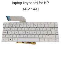 New Replacement keyboards for HP Pavilion 14 V v007la 14 U SP Spanish ES LA white laptop keyboard big enter no frame Recommend Basic Keyboards