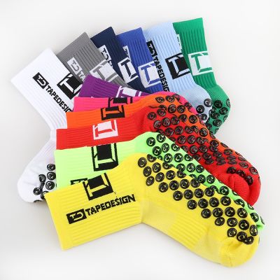 Women Sports Round Socks Slip Football Socks Silicone Style Men Rugby Anti Cup Grip Socks Suction Soccer [hot]New Baseball