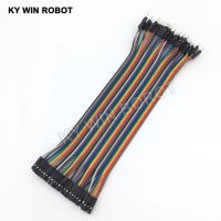 【CW】 Dupont line 40pcs 20cm 2.54mm 1p-1p Pin Female to Male Color Breadboard Cable Wire