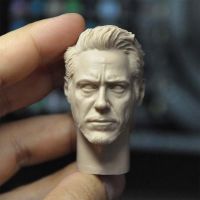 16 Scale Tony Unpainted Head Model Sculpt DIY สำหรับ12Body DIY