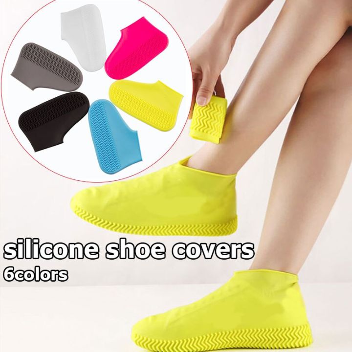 1-pair-reusable-waterproof-shoes-covers-rain-disposable-shoe-rubber-rain-shoes-protector-boot-outdoor-walking-shoes-accessories-shoes-accessories