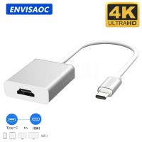 [LUNA electronic accessories] USB C Type To HDMI-Compatible VGA อะแดปเตอร์เชื่อมต่อสายตัวแยกสำหรับ MacBook Pro Air iPad Samsung แล็ปท็อปพีซี HUAWEI Lenovo