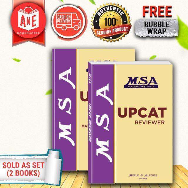 AUTHENTIC MSA UPCAT REVIEWER (latest Edition) | Lazada PH