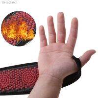 ☢﹍❉ Wrist Guard Band Brace Wrist Belt Tourmaline Self-Heating Far Infrared Magnetic Therapy Pads Sports Protection Wristband