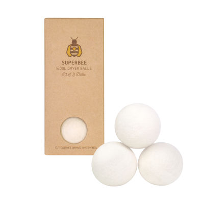 SuperBee - Wool Dryer Balls ซููเปอร์บี – ลูกบอลอบผ้า (175 g)