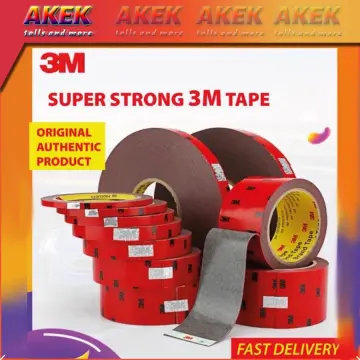 Heavy Duty Yellow Strong Double Sided Tape Adhesive - 50m 15m 10m