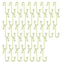 300PCS Green Metal Hooks For Christmas Ornaments D