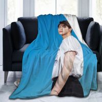 Kpop Astro Moonbin Idol Customized Blanket Ultra-Soft Micro Fleece Blanket Lovely Air Conditioning Blanket Fit Couch Bed Sofa for Adult Child Warm Camping Blanket
