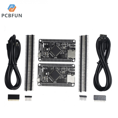 pcbfun บอร์ดหลักระบบ STM32 STM32F407VET6บอร์ดพัฒนา STM32F407 F407กระดานเรียนชิปเดี่ยว