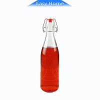 [A649] เก็บน้ำ ขอเหลว ขวดแก้วสุญญากาศพร้อมฝา Sealed glass bottle