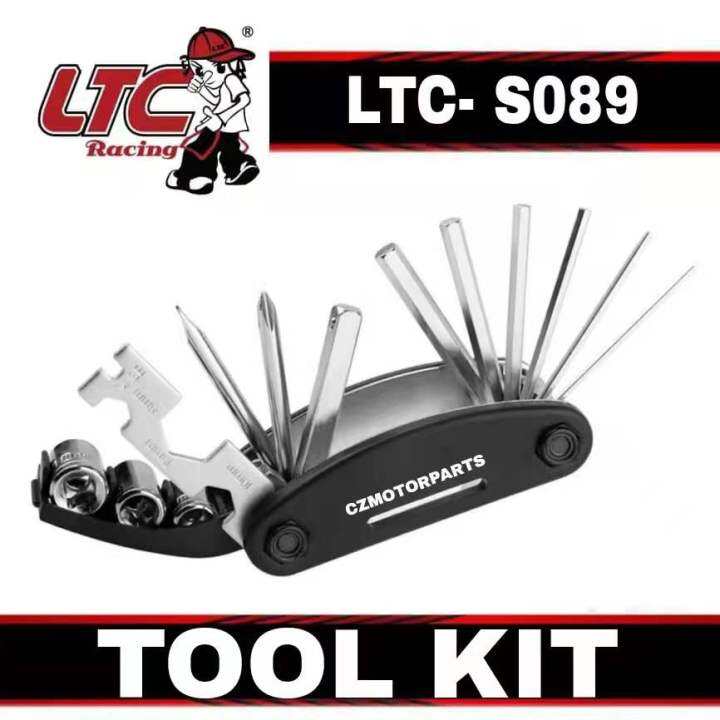 LTC S089 Portable Multipurpose Motorcycle Tool kit Lazada PH