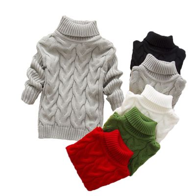 Autumn Winter Sweater Top Baby Children Clothing Boys Girls Knitted pullover toddler Sweater Kids Spring Wear 2 3 4 6 8 years