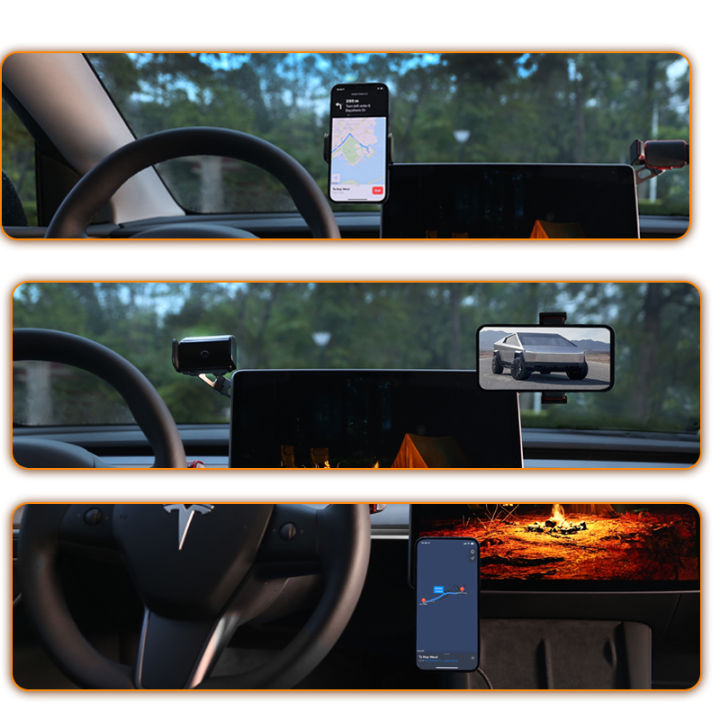 tparts-for-tesla-model-3-model-y-car-cellphone-holder-magnetic-mount-support-mobile-floating-display-phone-holder-accessories