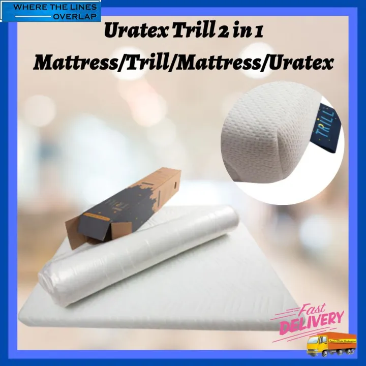 {PREORER} Uratex Trill 2 in 1 Mattress/Trill/Mattress/Uratex Lazada PH