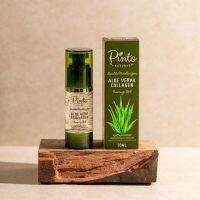 Pinto Natural Aloe Vera and Collagen Firming Gel เจลว่านหางจระเข้ผสมคอลลาเจน ช่วยยกกระชับผิวหน้า บำรุงผิวหลังออกแดด