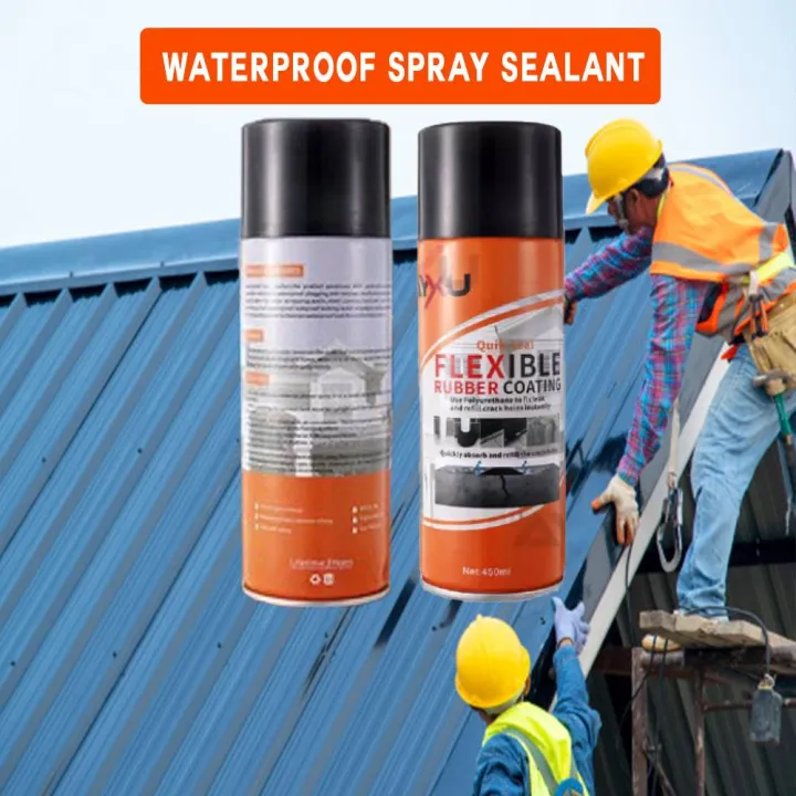 AYXU QUICK SEAL FLEXIBLE RUBBER COATING WATERPROOF BLACK RUBBER COATING