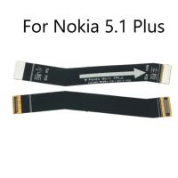 【☊HOT☊】 leizenghui สำหรับ Nokia 5 5.1บวก X5 6 6.1 Plus X6เมนบอร์ดเมนบอร์ดหลักสายเคเบิลงอได้ Lcd