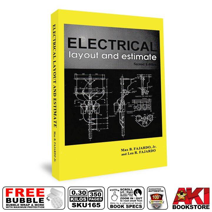 AUTHENTIC Electrical Layout And Estimate Second Edition © 1994 Max B ...