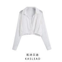 KASLEAD new womens European and American wind hollow embroidery shirts 2503017 250 ❤