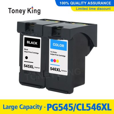 Toney King PG545 CL546 XL Ink Cartridges Replacement For Canon PG-545 Pg 545 CL 546 IP2850 MX495 MG2950 MG255