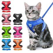 Yếm cho mèo cho chống thoát dây đeo cổ mèo cho mèo Lều Pet assessorises cổ