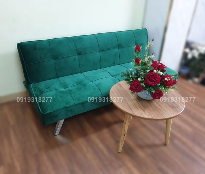 Ghế sofa bed vải Nhung nhiều màu - [Gỗ Xanh] hàng chuẩn xuất EU: Ghế sofa bed gỗ xanh rất đẹp và tiện lợi cho không gian sống hiện đại. Với chất liệu vải nhung nhiều màu sắc, bạn có thể tự tạo nên phong cách riêng của mình. Hơn nữa, sản phẩm được nhập khẩu từ châu Âu, đảm bảo chất lượng và thiết kế đẳng cấp.