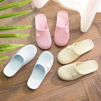 Slipper home non-slip wear outside wear bathroom home plastic slippers lady mens shoes house slippers women