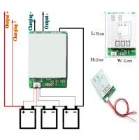 【original】 hengqinbi 3S 100A Li-Ion แบตเตอรี่ลิเธียมแพ็คแผ่นป้องกันการชาร์จ18650 BMS