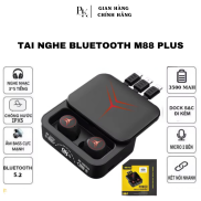 Tai nghe Bluetooth không dây M88 Plus, tai nghe nhét tai