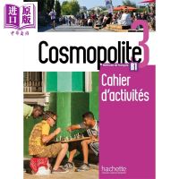 Adult French textbook cosmopolite 3 Student Workbook cosmopolite niveau 3 cahier D actvites French original[Zhongshang original]