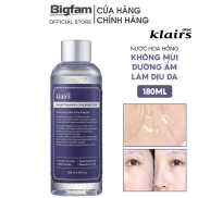 Nước hoa hồng không mùi Klairs Supple Preparation Unscented Toner 180ml