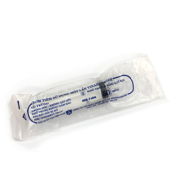 Xi lanh 60 ml nhựa Vinahankook dùng làm enema dầu dừa ghee theo