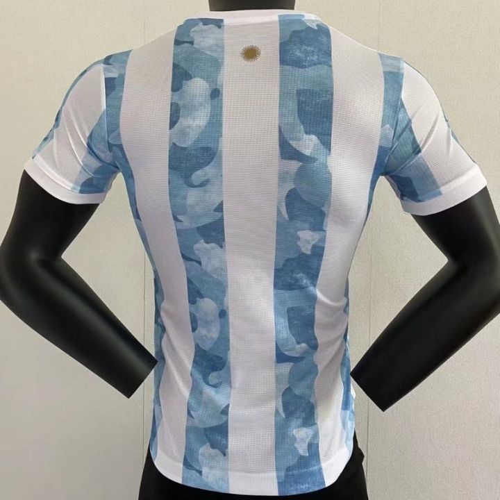 เสื้อกีฬาแขนสั้น-ลายทีมชาติฟุตบอล-argentina-20-21-ชุดเหย้า-คุณภาพสูง-ไซซ์-s-xxl