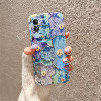 เคสเคสสำหรับ Vivo โทรศัพท์ TPU แบบน่มทันสมัยประดับด้วยพลอยเทียมดอกไม้สุดหรู V29ขนาด5กรัม VIVOV29ฝาครอบหลังซิลิโคน5กรัม