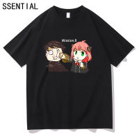 【CW】Manga Anya TShirts Anime X Family T-shirt Summer TShirt Cotton Top Damian Funny Menwomen Hip Hop Sweatshirt Kawaii Clothinghot